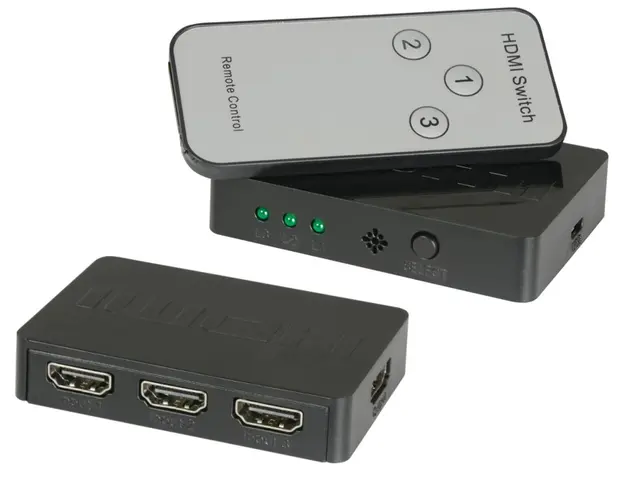 AV Mini HDMI prepínač 3x1