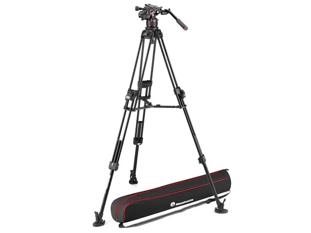 Manfrotto 612 + 645 Fast Twin Alu Tripod
