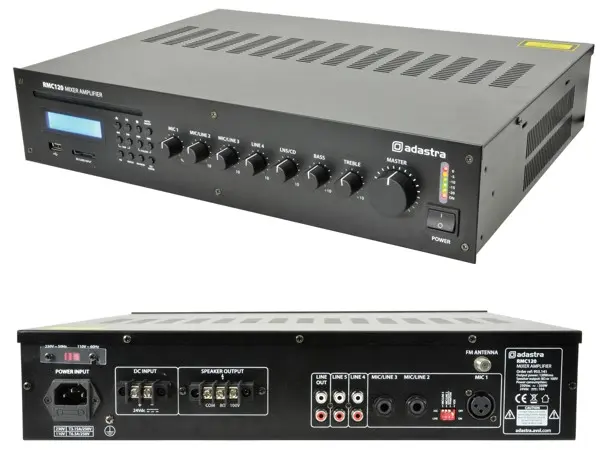 AD mix zosilňovač 120W CD/USB/FM/BT