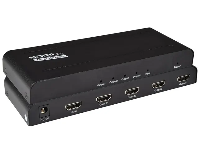 1x4 4K HDMI rozbočovač