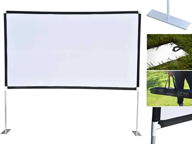 AV mobilné plátno ekonomické 100" 221x123cm